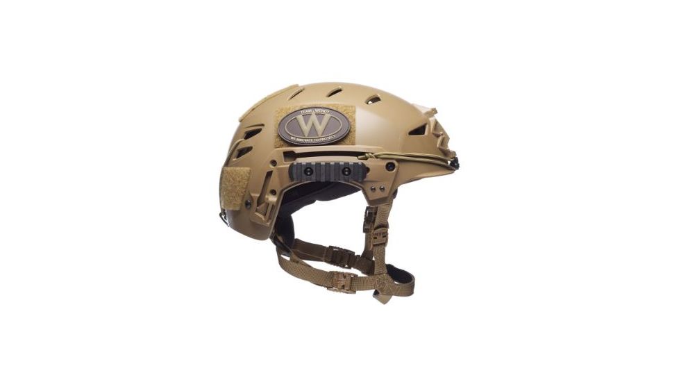 Team Wendy LTP EXFIL Helmet, with Shroud, Coyote Brown, Medium/Large 72-31S