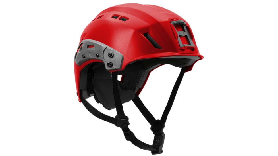 Team Wendy SAR Backcountry Helmet, w/Rails, Red, One Size, 82R-RD