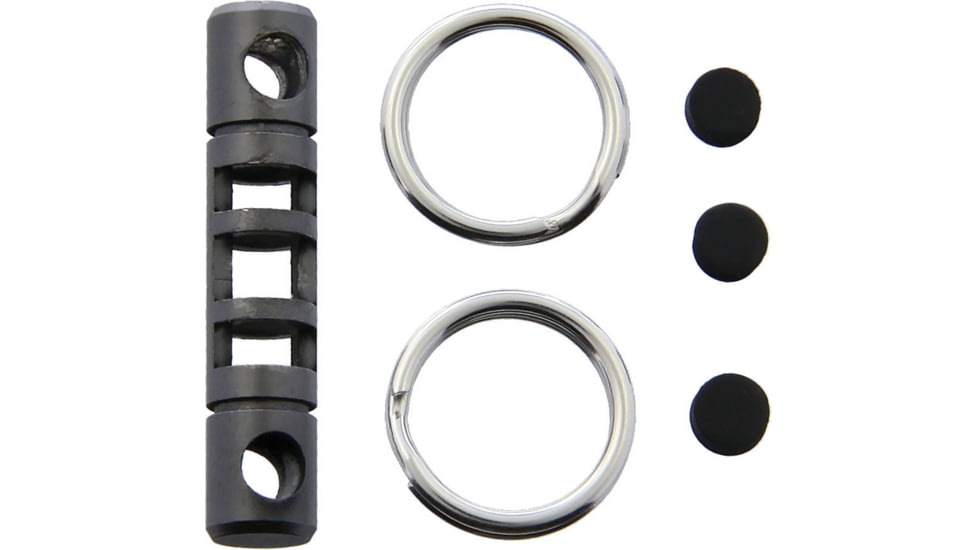 TEC Accessories Isotope Tandem Fob Black, 0.95 overall, TEC-S311T-D