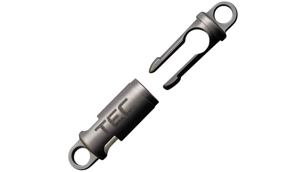 TEC Accessories Python-QR Mini Connector Clip, 1.22 x 0.32, PQR-001-T-T-NAT
