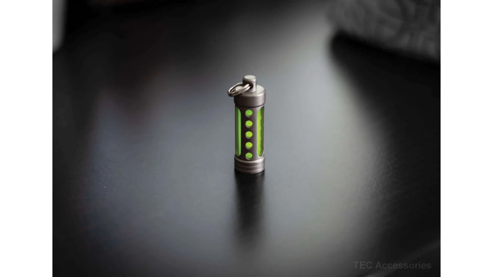 TEC Accessories T9 Glow Fob Ti Embrite Green, TECT9SBNATEG