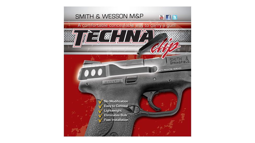 Techna Clips Techna Clip Handgun Retention Clip S&amp;w M&amp;p Auto Right