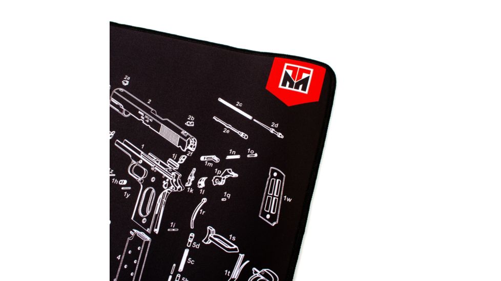 Tekmat Armorers Bench Mat Ultra 15x20 1911 Black