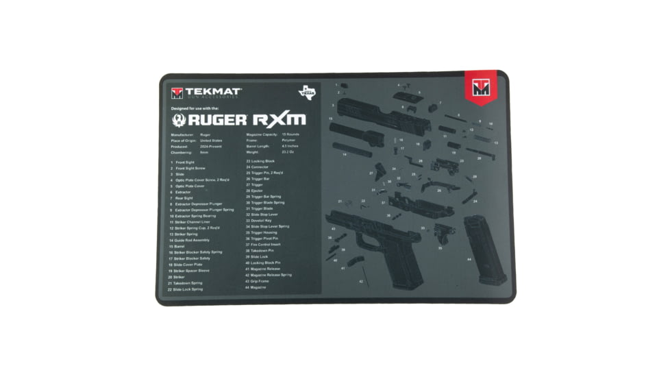 TekMat Cleaning Mat, Ruger RXM, TEK-R17-RUGER-RXM