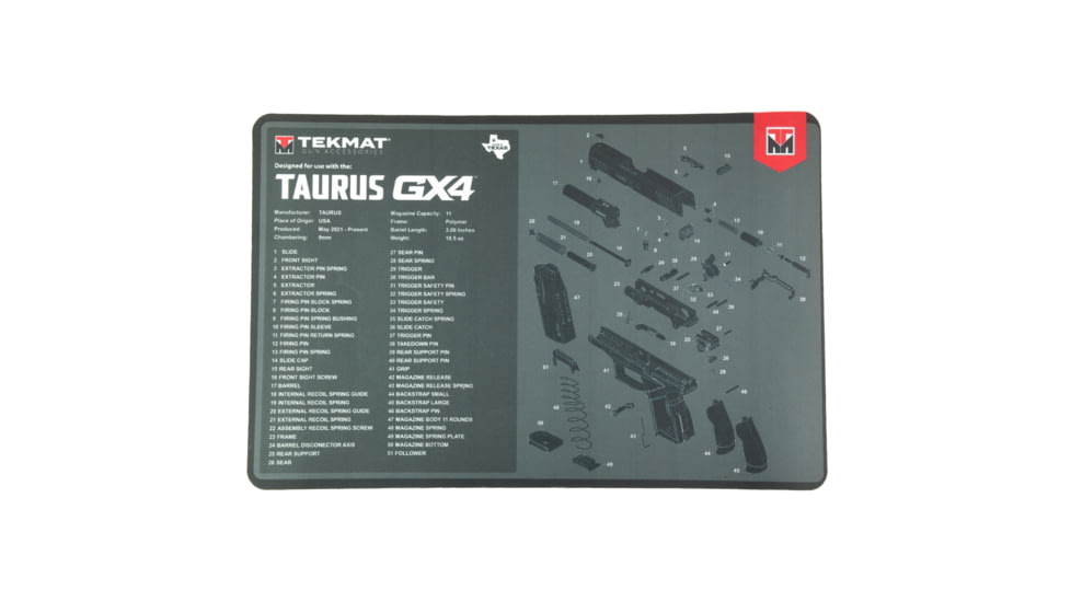 TekMat Cleaning Mat, Taurus GX4, TEK-R17-TAURUS-GX4