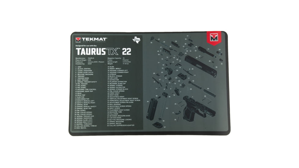 TekMat Cleaning Mat, Taurus TX22, TEK-R17-TAURUS-TX22