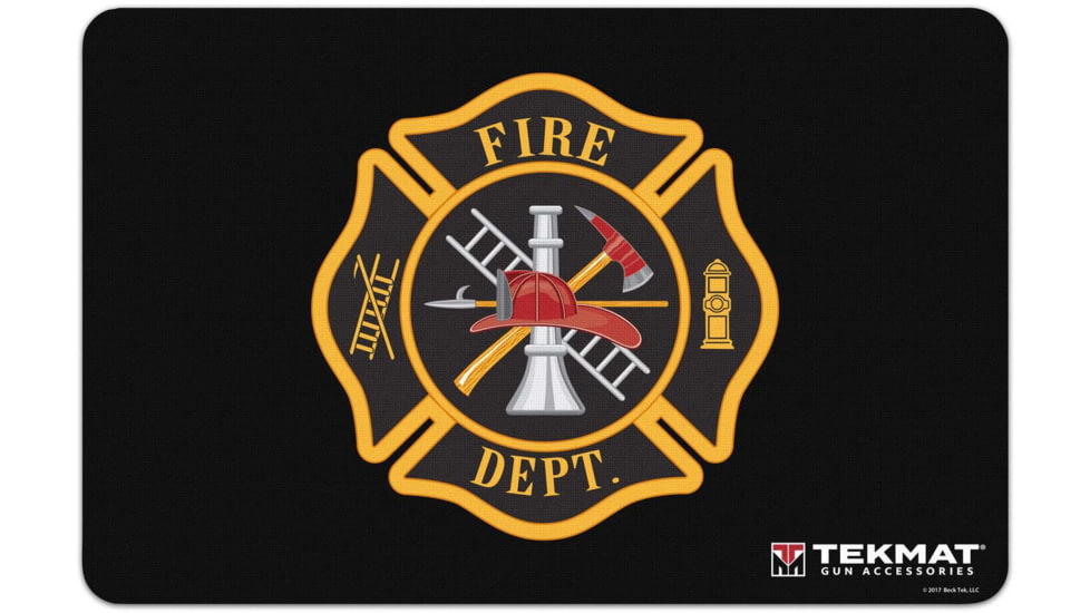 TekMat Firemans Shield Gun Cleaning Mat, 17in, Multicolor, TEK-R17-FIRE