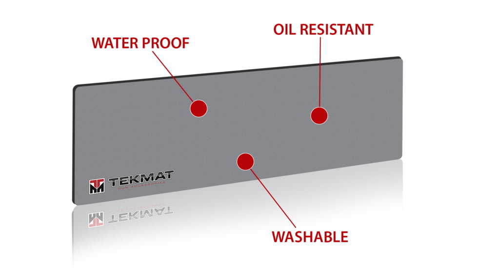 TEKMAT LOGO GREY - 12X36IN 324AF3C0