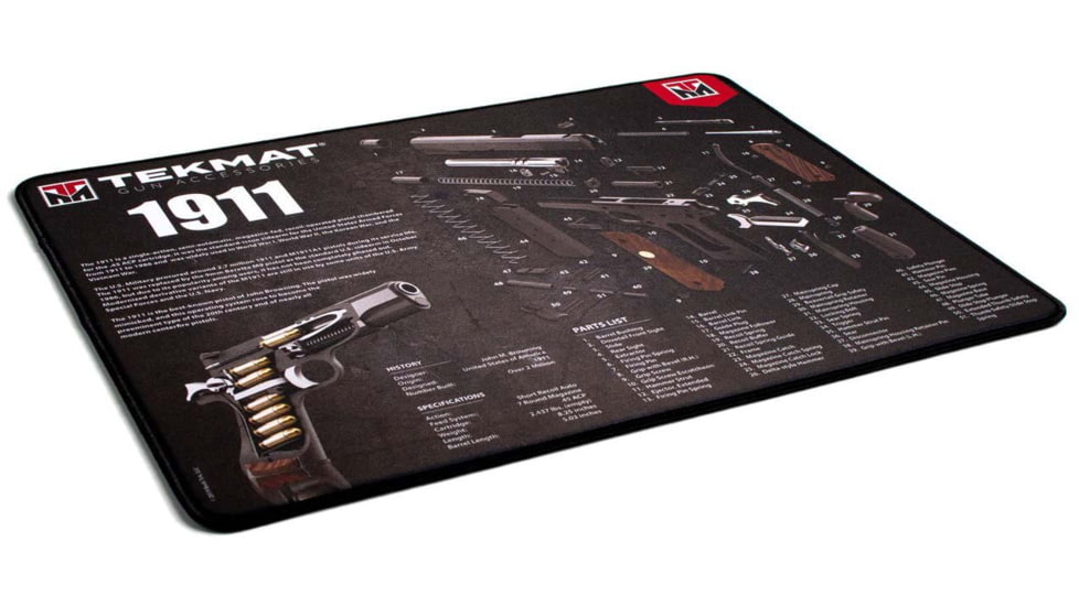 TekMat Ultra 20 - 1911 3D Gun Cleaning Mat, TEK-20-1911-3D