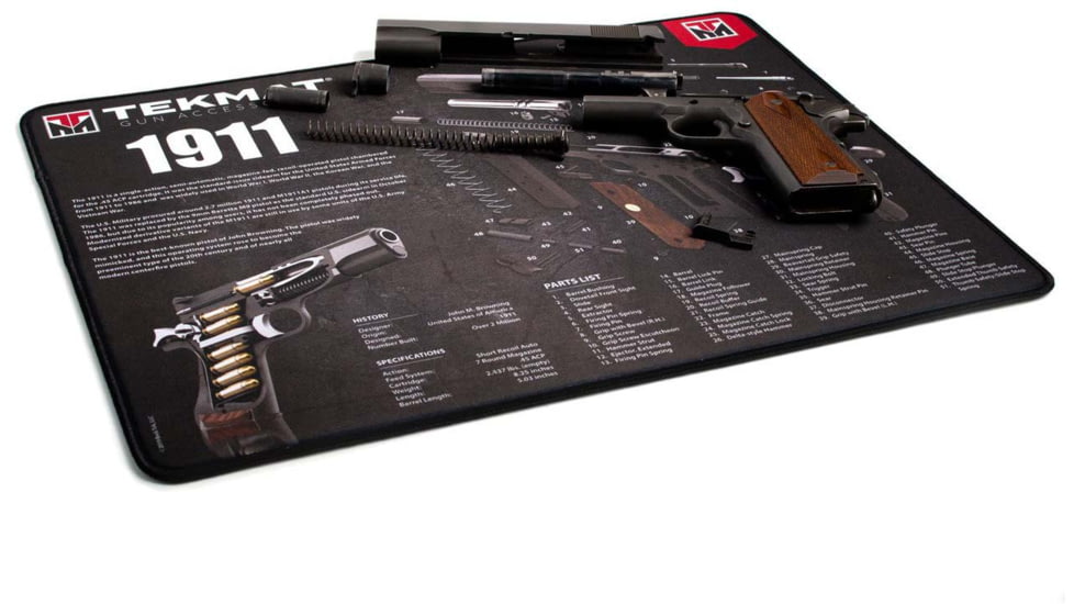 TekMat Ultra 20 - 1911 3D Gun Cleaning Mat, TEK-20-1911-3D