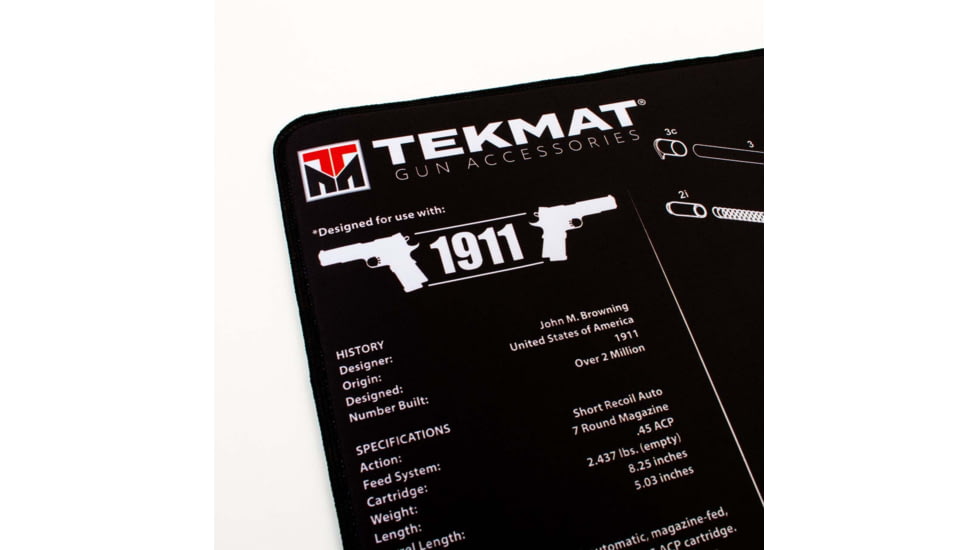 TekMat Ultra 20 - 1911 Gun Cleaning Mat, TEK-20-1911