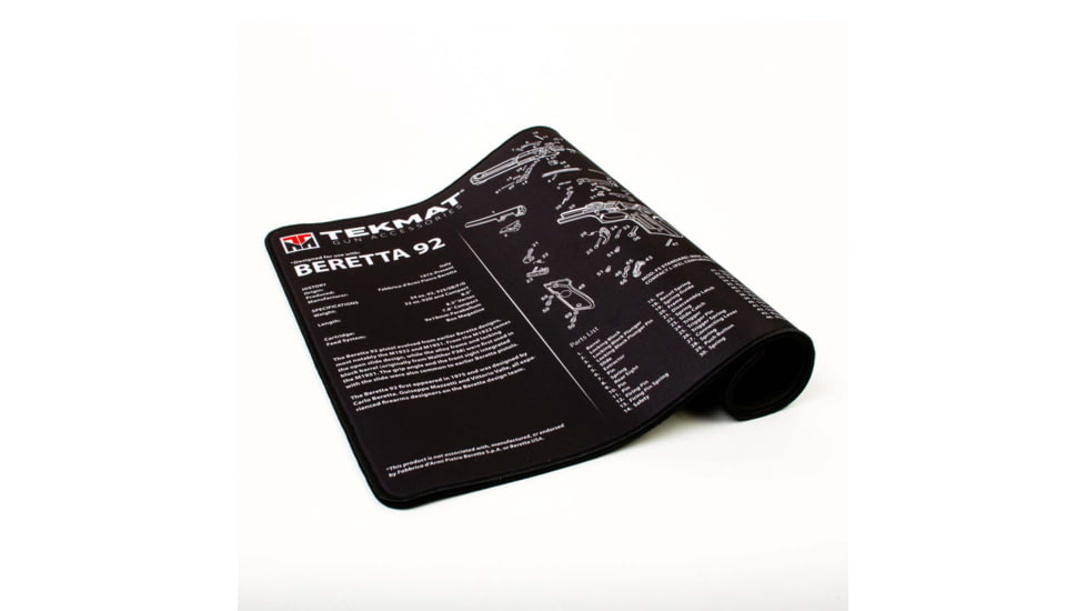 TekMat Ultra 20 - Beretta 92 Gun Cleaning Mat, TEK-20-BER92
