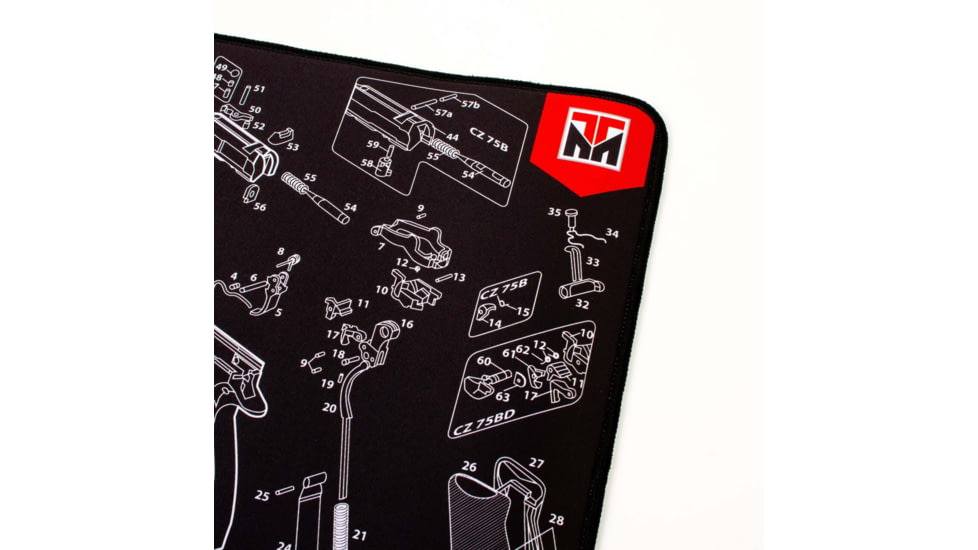 TekMat Ultra 20 - CZ-75 Gun Cleaning Mat, TEK-20-CZ75