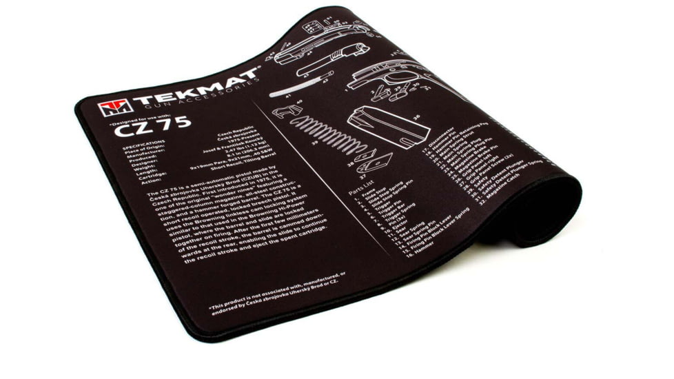TekMat Ultra 20 - CZ-75 Gun Cleaning Mat, TEK-20-CZ75