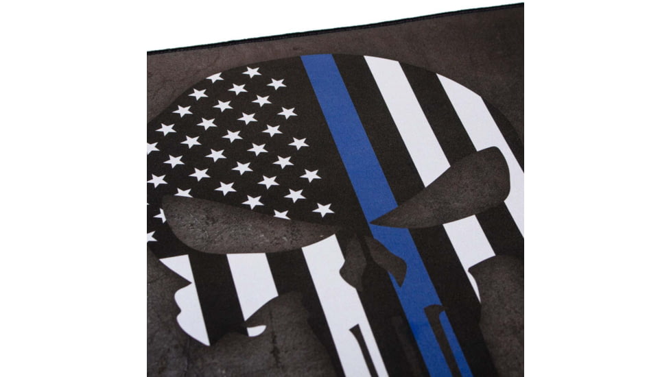 TekMat Ultra 20 - Punisher Blueline Gun Cleaning Mat, Punisher Blueline, TEK-20-PUNISHER-BL