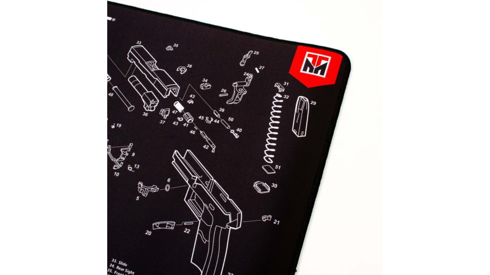 TekMat Ultra 20 - Sig Sauer P320 Gun Cleaning Mat, Black, TEK-20-SIGP320