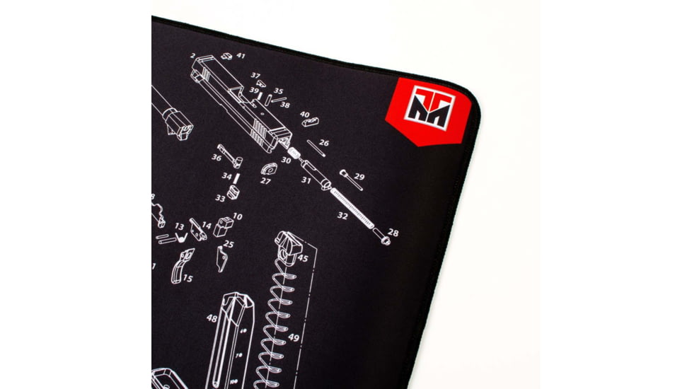 TekMat Ultra 20 - Springfield Armory XD Gun Cleaning Mat, Black, TEK-20-XD