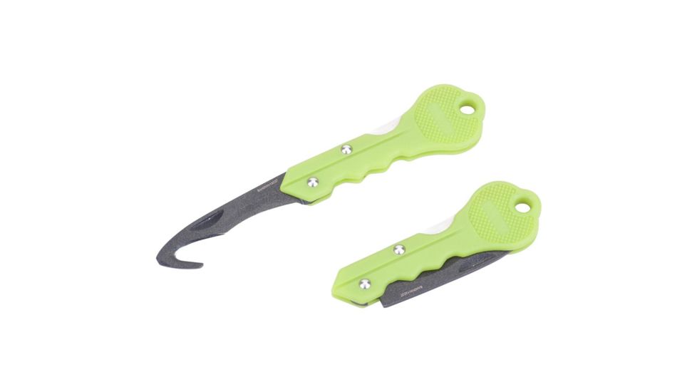 Tekut Folding Knife, Green 77580