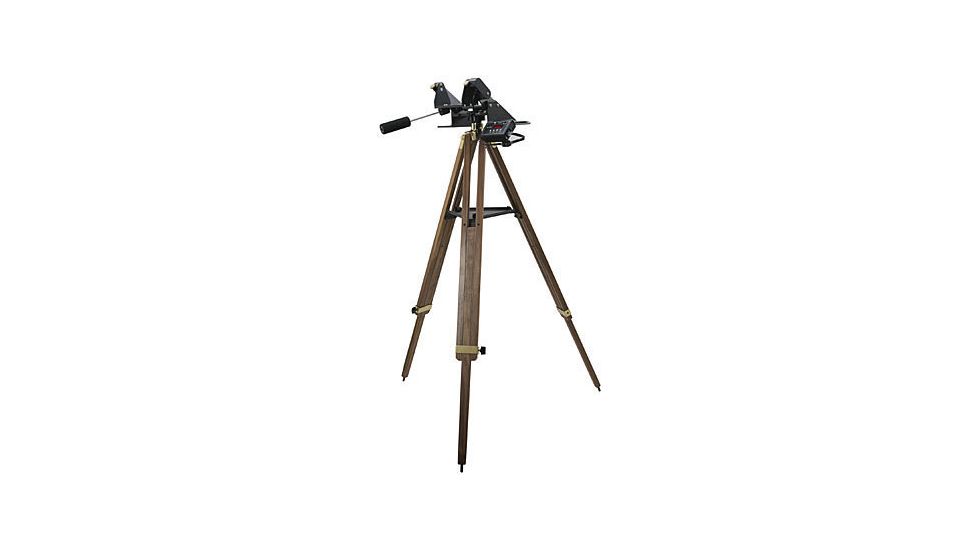 TeleVue Walnut Panoramic Mount with Sky Tour Installed WPS-4013
