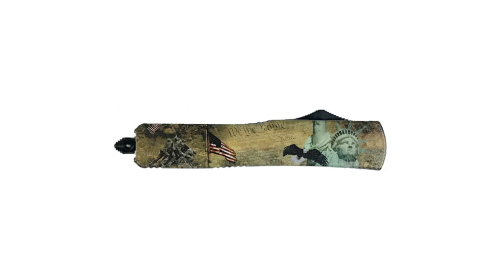 Templar Knife Gen II Slim Liberty OTF Knife, 3.5in, Dagger, Black, M-LIB-13-1