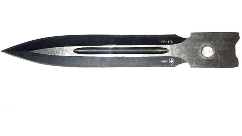 Templar Knife Slim OTF Folding Knives, 3.1in, Stainless Steel Black Dagger Blade, Blaze Orange Zinc Handle, MZBO231