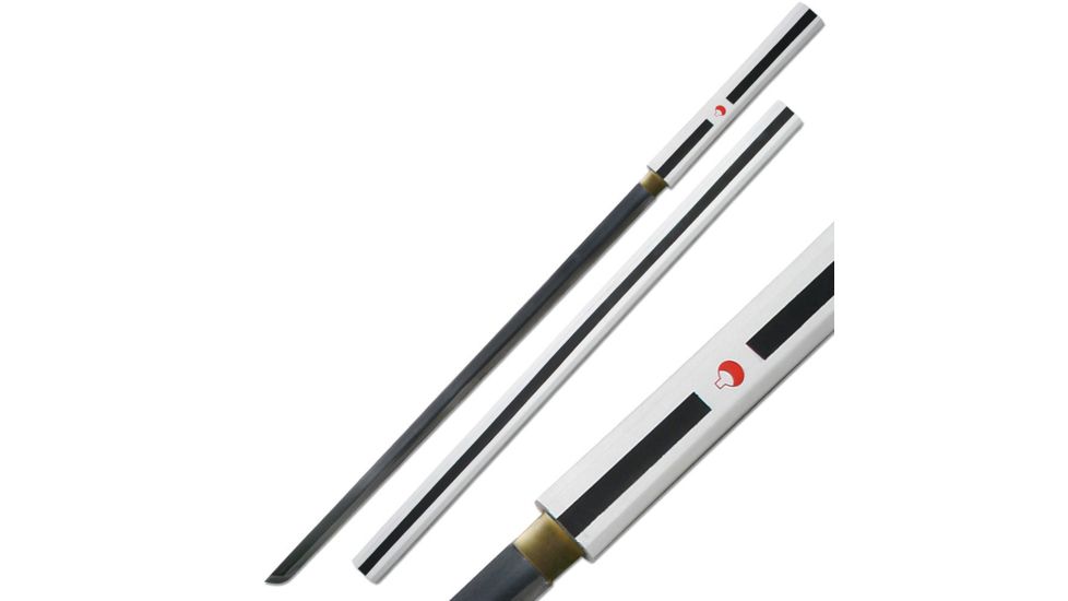 Ten Ryu Fixed Blade, 40in, Carbon Steel Blade, Ninja Symbol Handle TR-028