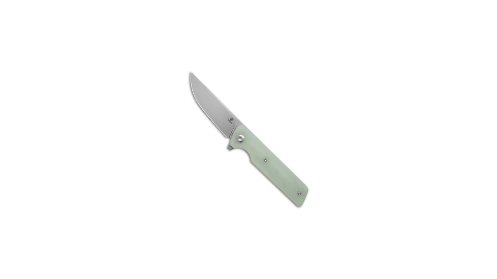 Tenable Knives Anomaly Folding Knife, 3.14in, Nitro V Steel, G-10, Jade Handle, Jade/Gray, 7.29 inch, BHQ-206552