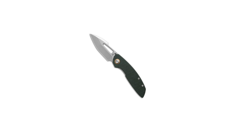Tenable Knives Tenable Knives Link Liner Lock Knife Green Micarta 3" SW, Green, 14C28N, adult, BHQ-229986