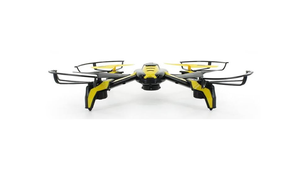 Tenergy Phoenix 6CH WIFI FPV Modular Quadcopter with Collision Avoidance Module, Black/Yellow 61336