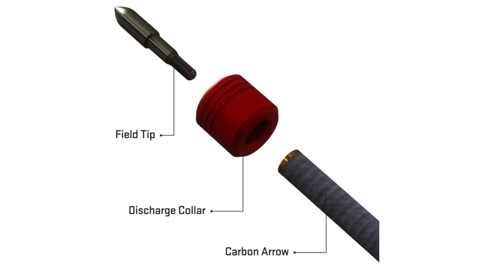 TenPoint Crossbow Technologies Crossbow Discharge Arrow, Alpha-Nock, HEA-00018