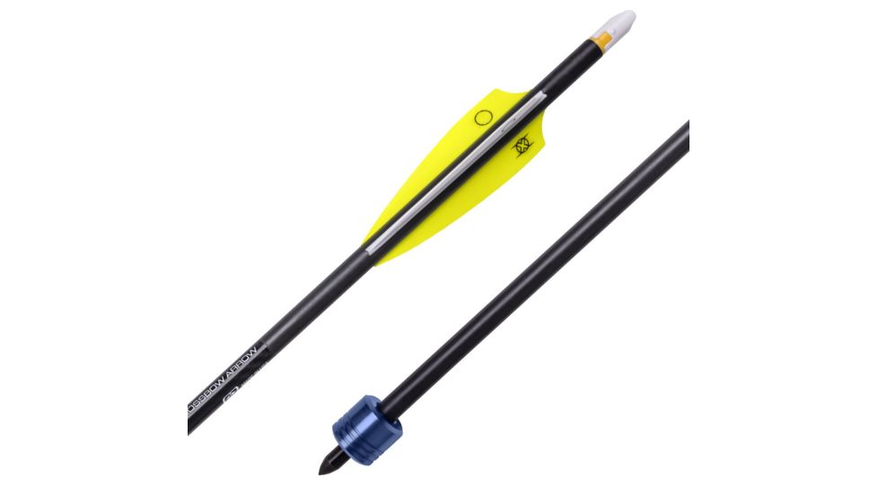 TenPoint Crossbow Technologies Crossbow Discharge Alpha Nock Arrow, 20in, Pack of 1, Black, HEA-00018