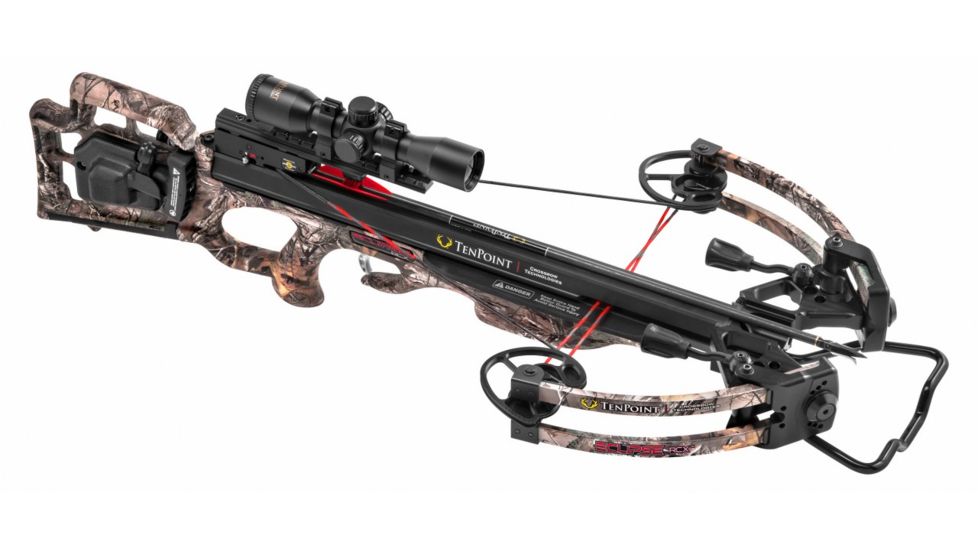 TenPoint Crossbow Technologies Eclipse RCX Crossbow w/ 3x Pro-View 2 Scope, ACUdraw 50, Realtree Xtra, CB17017-4821