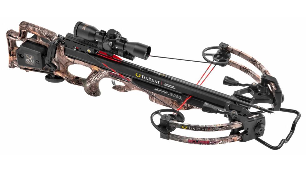 TenPoint Crossbow Technologies Eclipse RCX Crossbow w/ 3x Pro-View 2 Scope, ACUdraw, Realtree Xtra, CB17017-4822