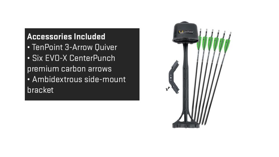 TenPoint Crossbow Technologies Nitro X Crossbow Package w/Rangemater Pro Scope, ACUdraw PRO, True Timber Viper, Medium, CB18005-3813