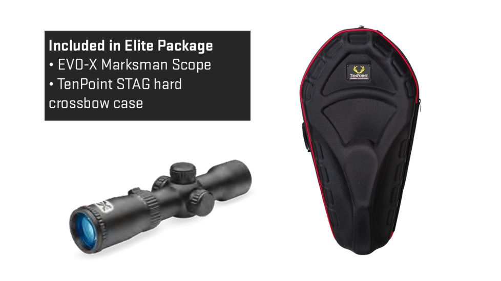 TenPoint Crossbow Technologies Nitro X Crossbow Package w/Rangemater Pro Scope, ACUdraw PRO, True Timber Viper, Medium, CB18005-3813