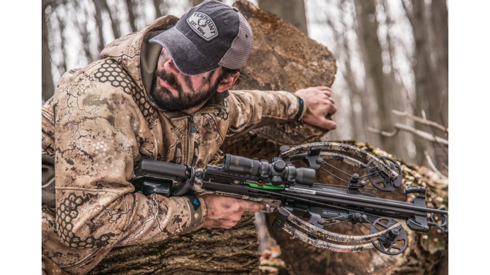 TenPoint Crossbow Technologies Nitro X Crossbow Package w/Rangemater Pro Scope, ACUdraw PRO, True Timber Viper, Medium, CB18005-3813