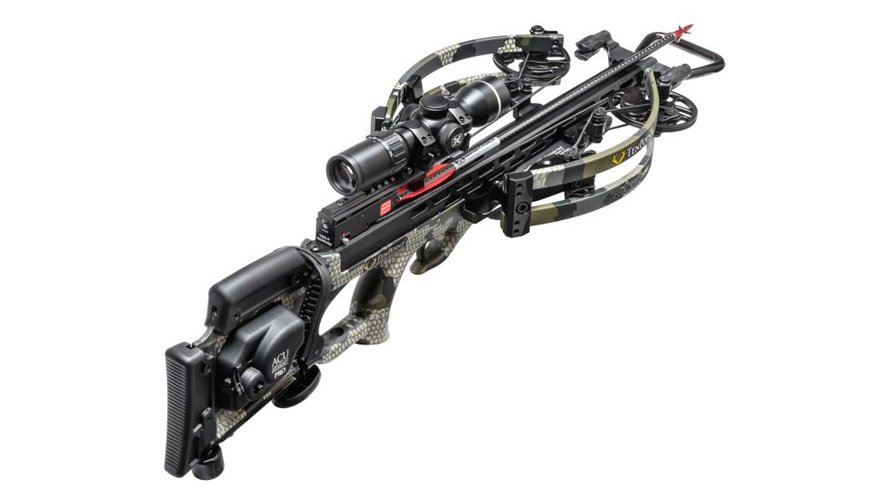 TenPoint Crossbow Technologies Nitro XRT Crossbow w/ EVO-X Marksman Scope, Lighted Arrows, Sling, STAG Hard Case, ACUdraw PRO, Kuiu Verde 2, CB19005-2193