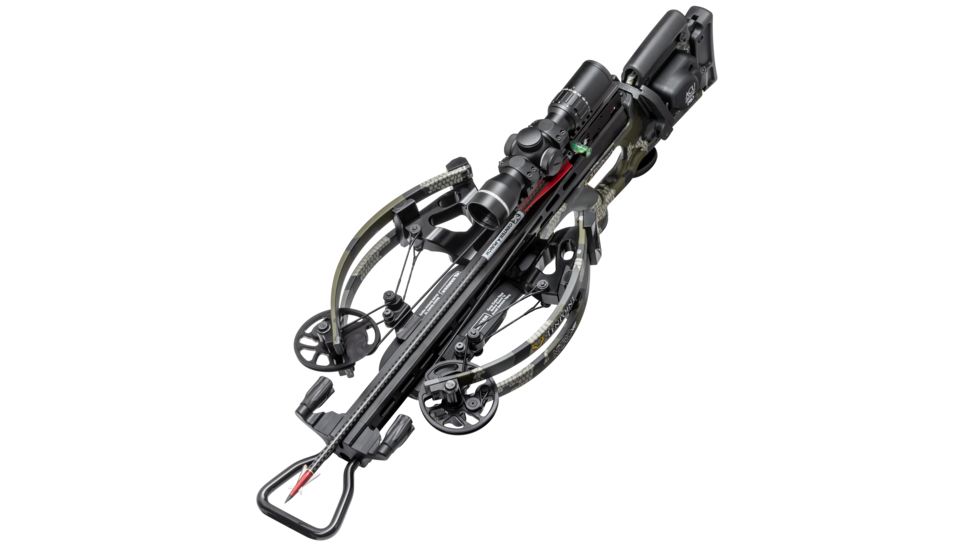 TenPoint Crossbow Technologies Nitro XRT Crossbow w/ EVO-X Marksman Scope, Lighted Arrows, Sling, STAG Hard Case, ACUdraw PRO, Kuiu Verde 2, CB19005-2193