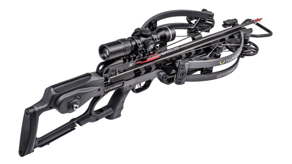 TenPoint Crossbow Technologies Vapor RS470 Crossbow, ACUslide System, Graphite, CB20004-1399