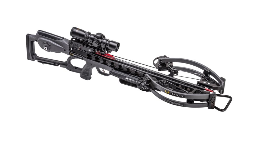 TenPoint Crossbow Technologies Vengent S440 Crossbows, ACUslide System, Graphite, CB20007-1219