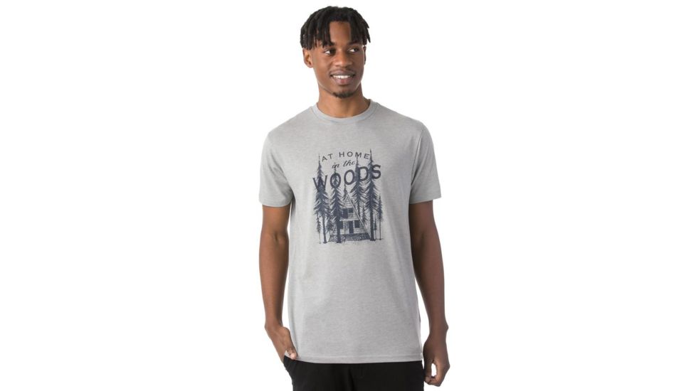 Tentree Home Tri-blend T-shirt, Mens, Lunar Rock, S SP18-MJHOM-GRY-S