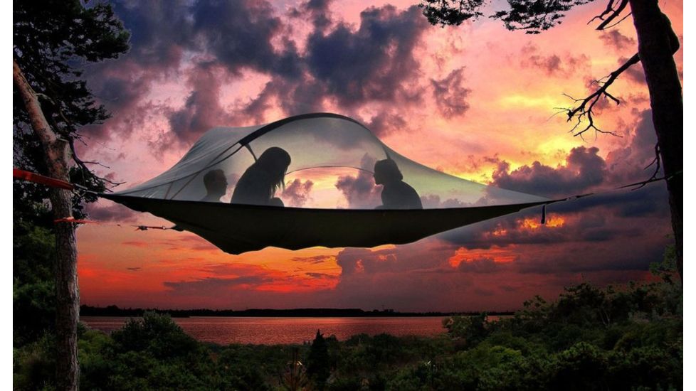 Tentsile Stingray Tree Tent 4 Season 3 Person-Forest Green