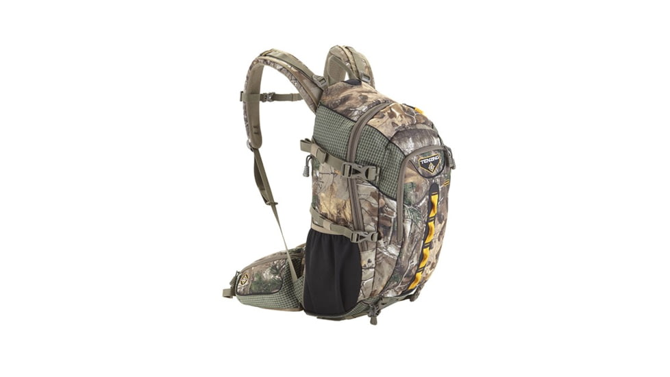 Tenzing TZ 2220 Padded Day Pack w/ Fold Out Weapon Boot and Rain Cover, Mossy Oak Country 972341