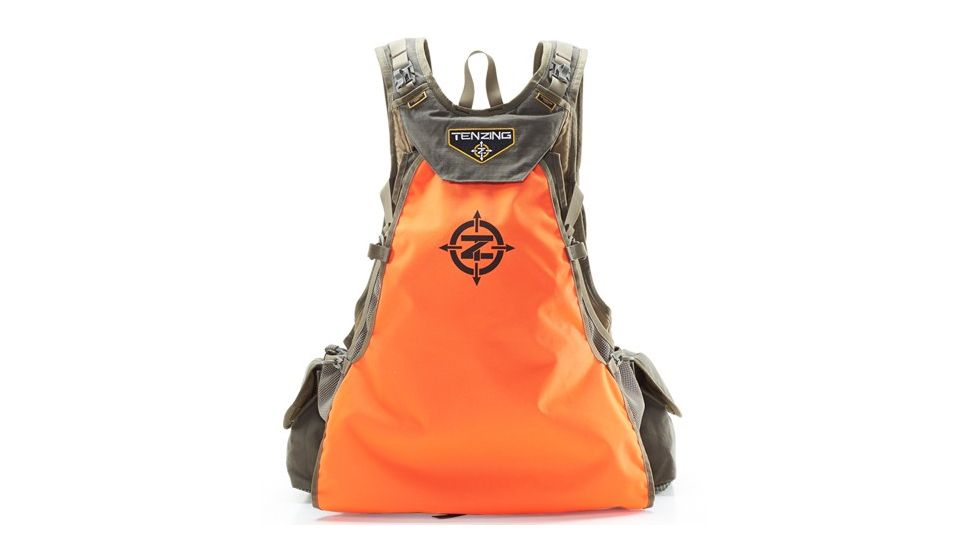 Tenzing TZ BV15L Bird Vest, 2/3-liter Water Reservoir Compartment, Air-Cooled Pad XL/2XL, Green 962204