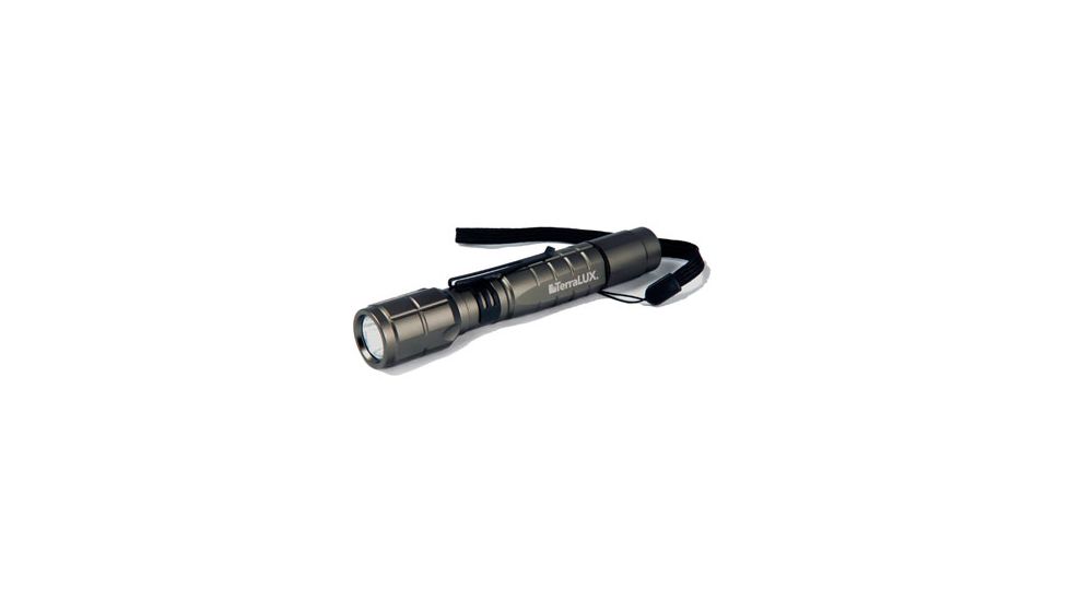 Lightstar 300 LED Flashlight 300 lumens BLACK 2 X AA batteries TLF-3002AA-BK, Grey TLF-3002AA-BK