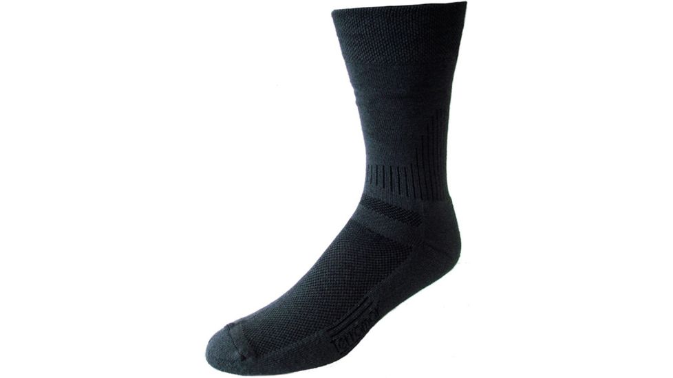 Terramar Atp Crew Coolmax Charcoal Lg 1073-2 CHARCOAL LG
