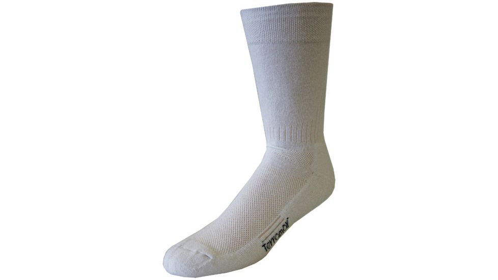 Terramar Atp Crew Coolmax White Md 1073-2 MD
