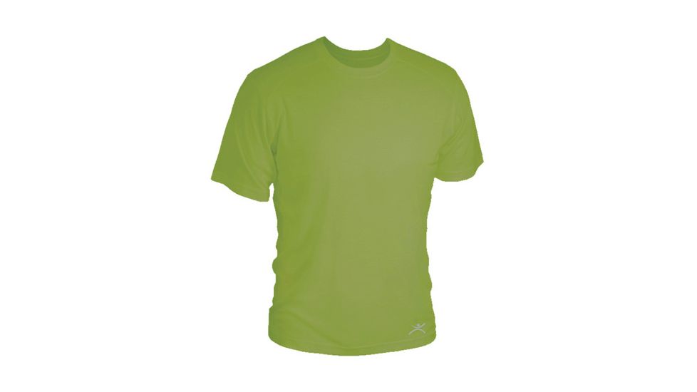 Terramar Helix Mens Ss T Olive Lg W7809-312 LG
