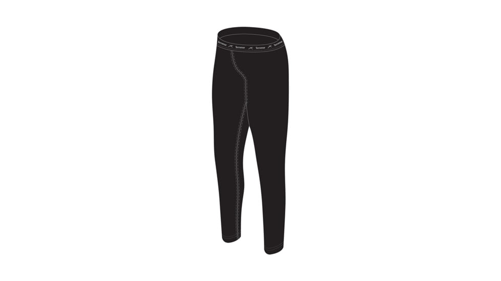 Terramar Thermolator Mens Crew Blk Md W7543-010 MD