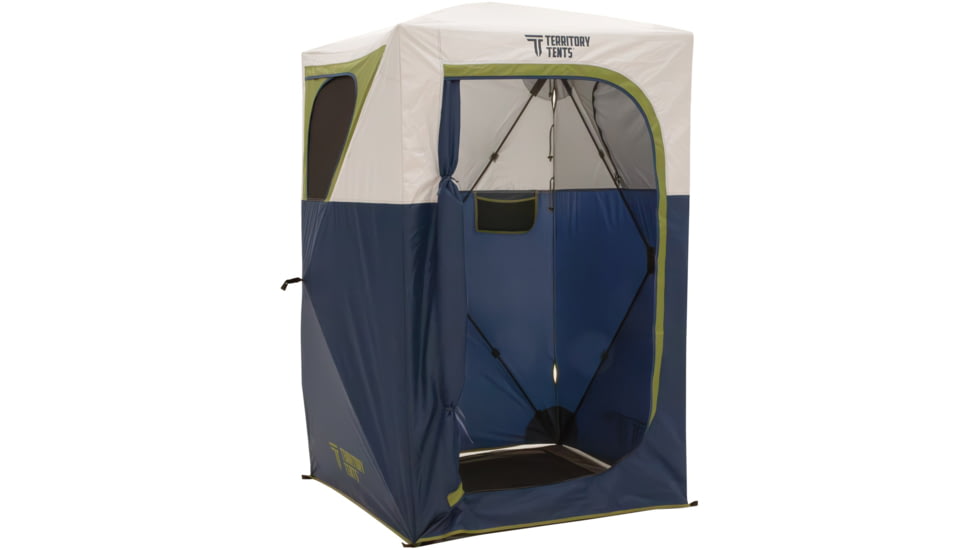 Territory Tents Territory Tents Jet Set Privacy Shower, Deep Blue, 1-Person, PT100DB